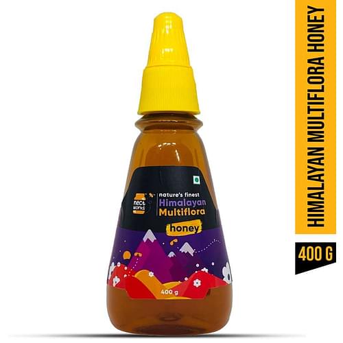 Nectworks Natural & Pure Himalayan Multiflora Honey - Squeezy Pack 400Gms image