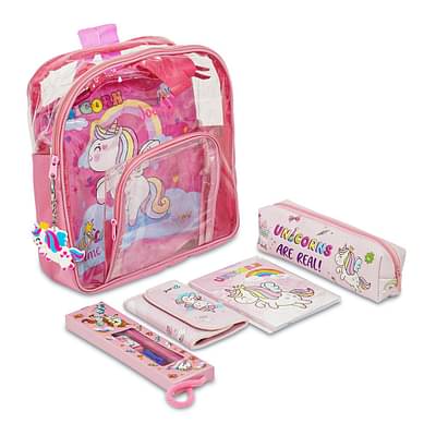 ilearnnngrow - 11-In 1 Stationary Set - Themes Unicorn image