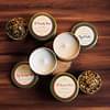 Jivisa Premium Loose Leaf Tea And Soy Wax Candle Gift Box