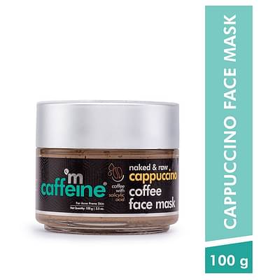 mCaffeine Naked & Raw Cappuccino Coffee Face Mask 100 gm image
