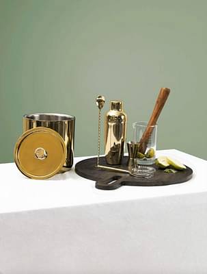 Muun Home Ice Bucket (Golden) image