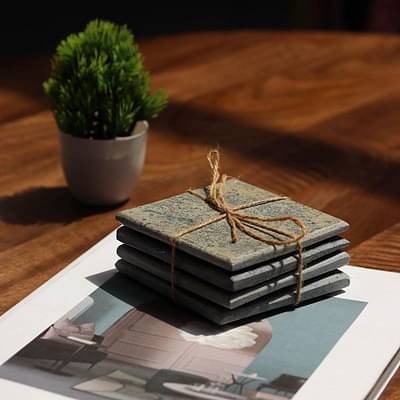 Muun Home Slate Coasters image