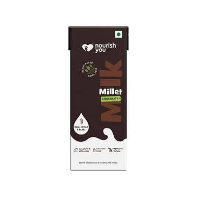 Nourish You Millet Chocolate Milk 200Ml ( Pack Of 6) image