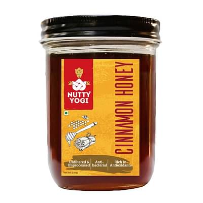 Nutty Yogi Cinnamon Honey 500Gm image