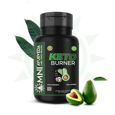 Omni Ayurveda Keto Fat Burner 60 Capsules image