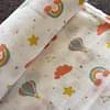 Bamboo Muslin Baby Swaddles | Set Of 4 | White