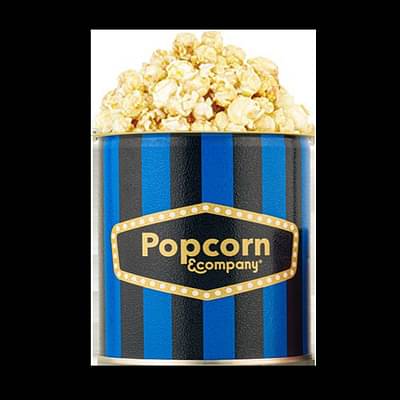 Popcorn & Company Cream Cheese Popcorn, Regular Tin, 130Gm image