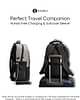 Rashki Cleo Women'S 15.6" Laptop Backpack Office Bag Office Backpack College Backpack In Grey & Black