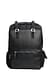 Rashki Enza Backpack 15.6" Inch Laptop Functional Backpack For Men And Women - 23 Litres Vegan Leather - Black