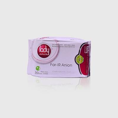 Lady Anion Pantyliner-155Mm-30Pads-
 Pack Of 1 image