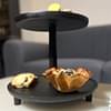 Servd Truffle High Tea Platter | 2 Tier | Wooden