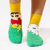 Shinchan: Shiro A-B Socks - 2 Pairs