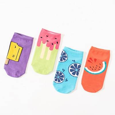 Summer Vibe Socks - 4 Pairs image