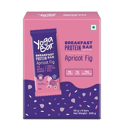 Apricot Fig Breakfast Bars Pack Of 6 image