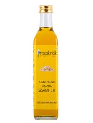 Praakritik Organic Cold Pressed Sesame Oil 500 ml