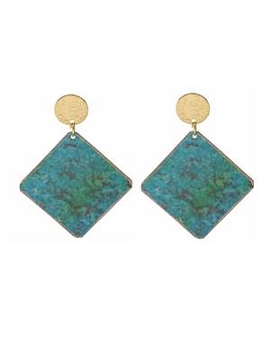 Artizen Handmade Quadrangle Earrings image
