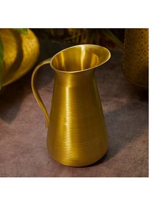 Beautiful Pure Brass Water Jug 800ml image