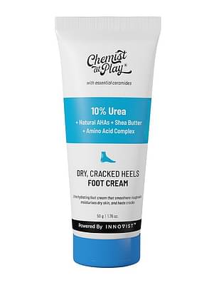 Chemist At Play Foot Cream For Cracked Heels & Diabetic Foot | Up To 24 Hours Of Moisturization (50 G, Set Of 1) image