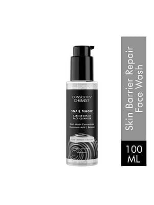 Conscious-Chemist®-Snail-Magic-Cleanser-Barrier-Repair-Low-pH-Gel-Cleanser-|-Daily-Mild-Face-Cleanser-for-Sensitive-Skin-with-Korean-Snail-Mucin-Concentrate,-Betaine-Pine-Bark-Extract-|-100ml