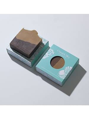 Coral-And-Sky-Caffeine-High---Exfoliating-Cold-Process-Soap-Bar-100-Gm-