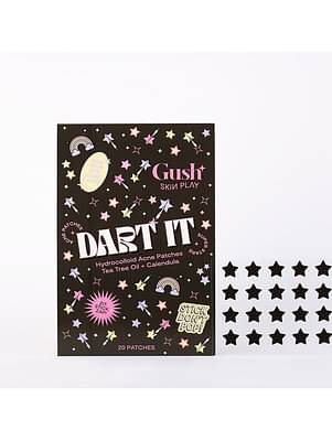 Gush-Beauty-Dart-It-Hydrocolloid-Pimple-Patches-for-healing-acne,-zits-and-blemishes---Black-Star-|-1-Pcs