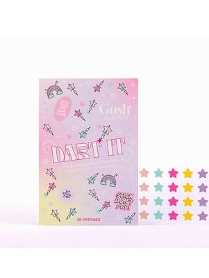 Gush-Beauty-Dart-It-Hydrocolloid-Pimple-Patches-for-healing-acne,-zits-and-blemishes---Super-Star-|-5-Colors-|-1-Pcs