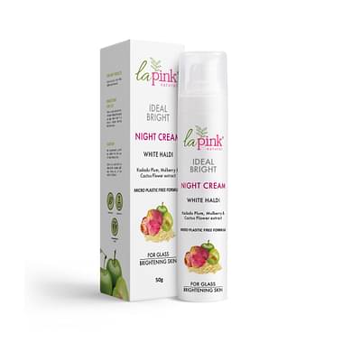 La-Pink-Ideal-Bright-White-Haldi-Night-Cream