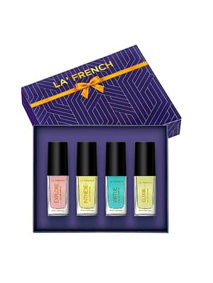 La French Perfume Gift Set for Men & Women 4x15 ML ELIXIR, EXPLORE, INTENSE & VIRTUE Perfume for men & women | Long Lasting Fragrance| Woody & Aqua Scent Notes |Eau De Parfum |Best Gift for Men & Women image