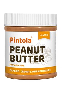 Pintola Classic Peanut Butter Creamy - Original American Recipe With High Protein 26G & 7.2G Fiber image
