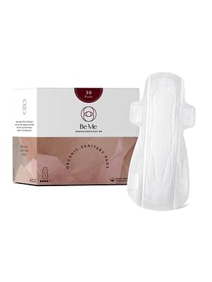 Be-Me-Sanitary-Pads-For-Women---Flow-Wise-Large-Extra-Large---Pack-Of-30-Pads-