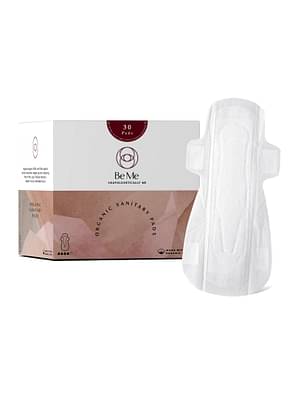 Be-Me-Sanitary-Pads-For-Women---Double-Wing---For-Heavy-Flow-Overnight-Pad-Extra-Large---Pack-Of-30-Pads-