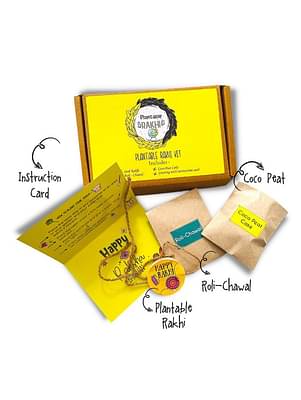 Plantable Rakhi Kit image