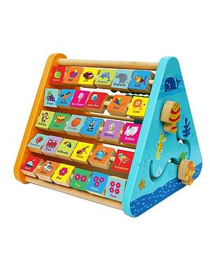 Trinkets-More---Activity-Triangle-Centre-Cube-5-In-1-Abacus-Smiley-Clock-Drawing-Board-Educational-Toys-Kids-Toddlers-2-Years
