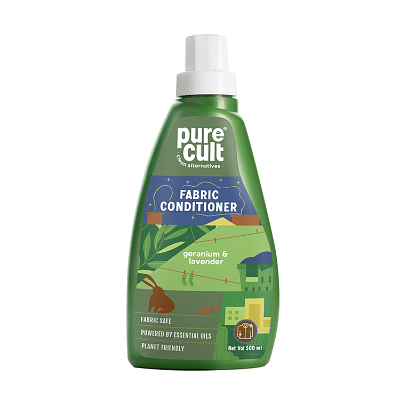 Eco-Friendly Fabric Conditioner With Geranium & Lavender Essential Oils 500 ML