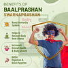 Babyorgano Baalprashan/Swarnaprashan Immunity Booster Drops For Kids l Concentration & Memory Booster 100% Ayurvedic l Pure 24CT Gold Extract l FDCA Approved, 0-15 years - 15ml