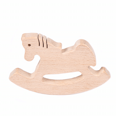 NESTA TOYS Wooden Horse Teether (Beech Wood)